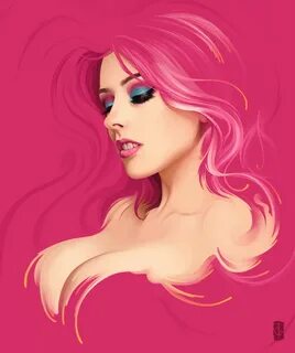Normal girl art