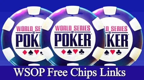 WSOP Free Chips (Today Links) for January 2024.