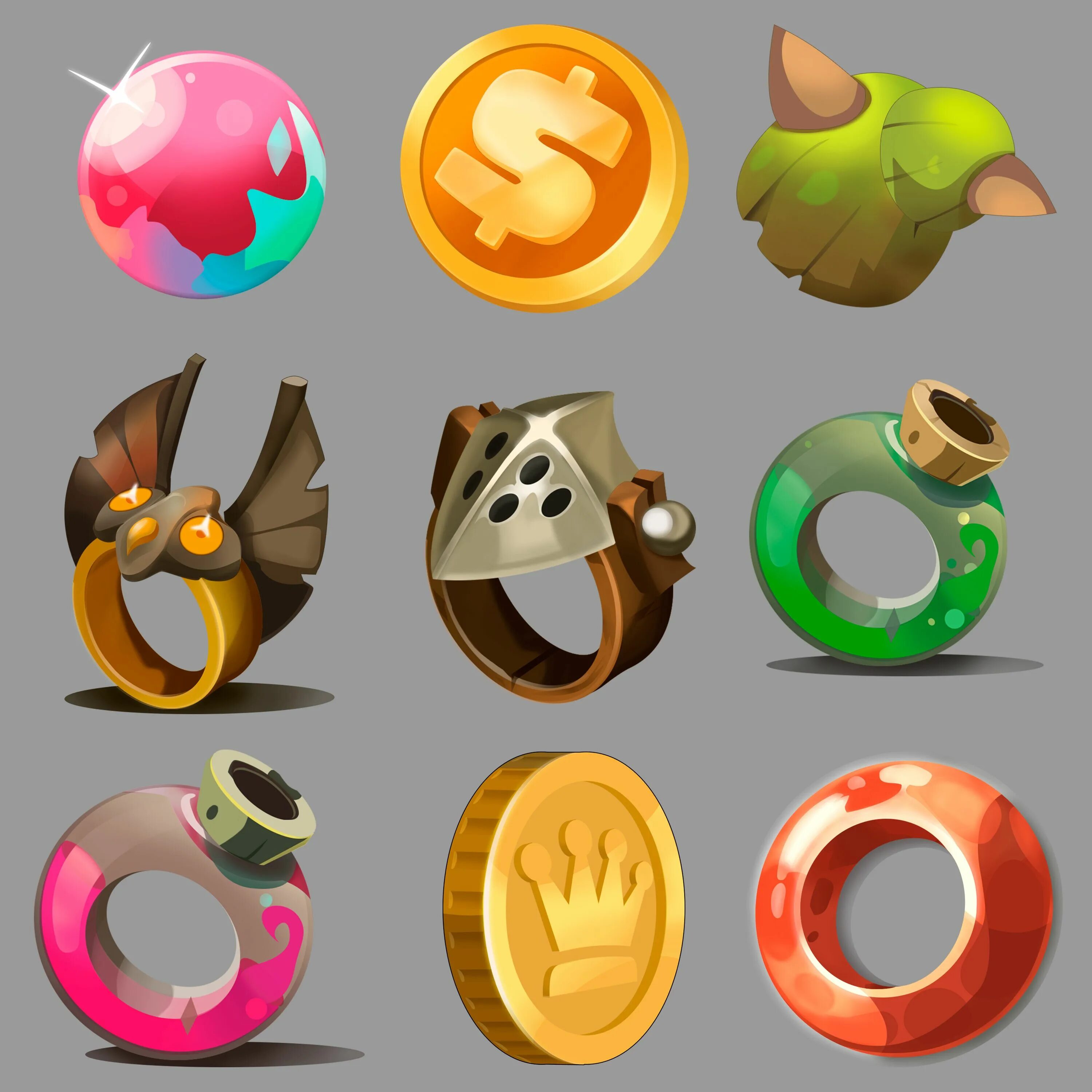 Button props