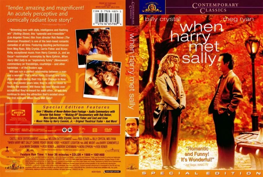 Say what john and sally did when. When harry met sally 1989. when sally met sally.