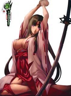 ORS Anime Renders:Ero Mode: Queen's Blade:Tomoe Soft Bondage AW Ero HD Render