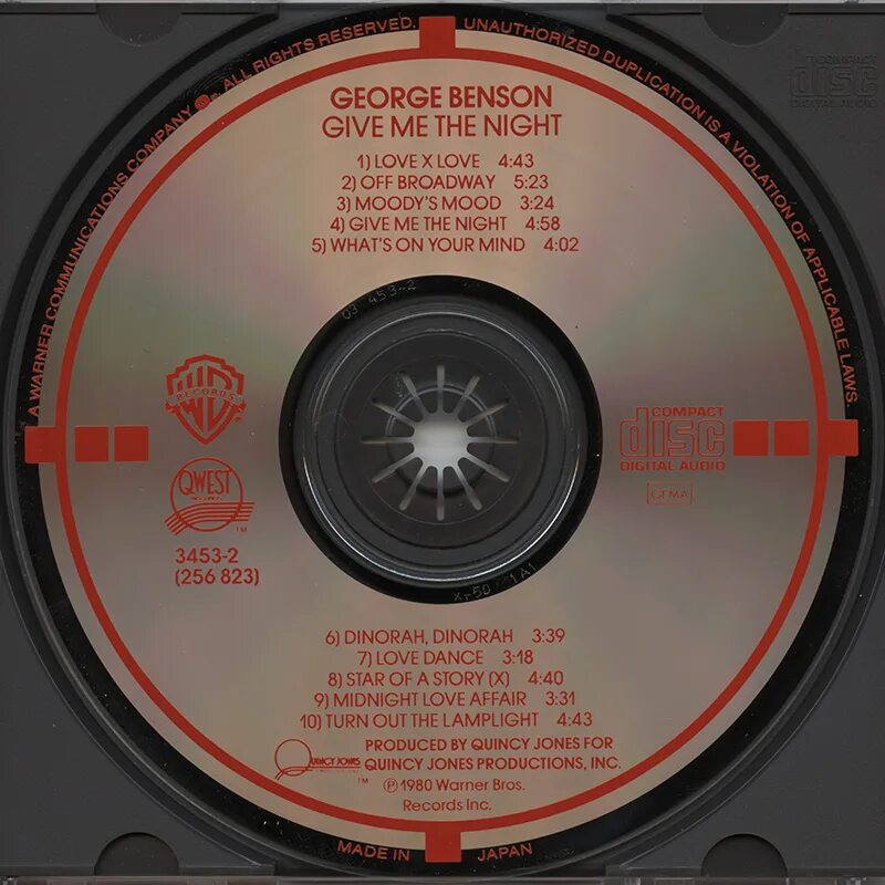 George benson give me the night. Give me the Night Джордж Бенсон. CD Fogerty, John : Centerfield. George Benson - the best of George Benson.