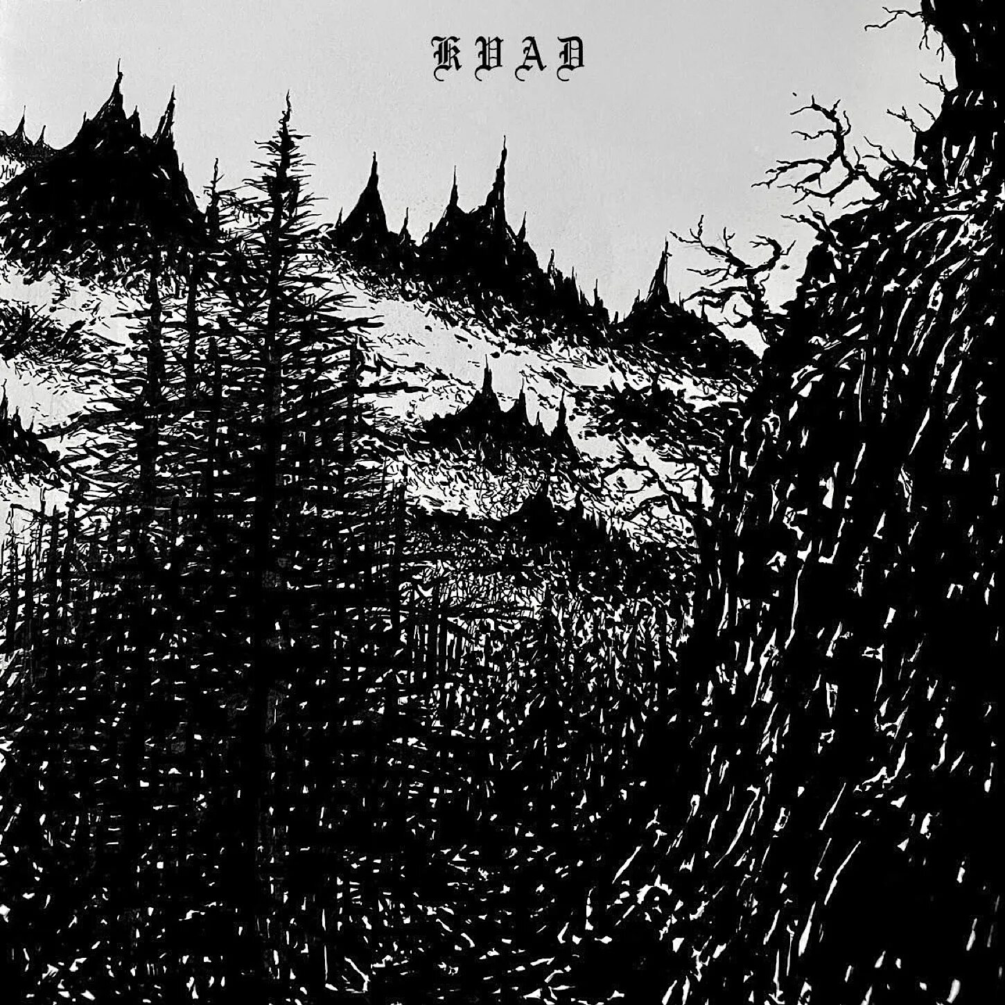 Kvad - Cold & Dark, as Life. Атмосферик Блэк. Atmospheric Black Metal 2022. Atmospheric Black Metal logo.