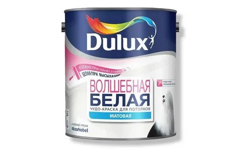 Краска для потолка белая матовая