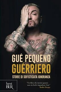 Guè Pequeno copertina libro Guerriero.