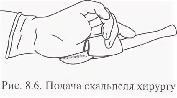 Подавать инструменты врачу