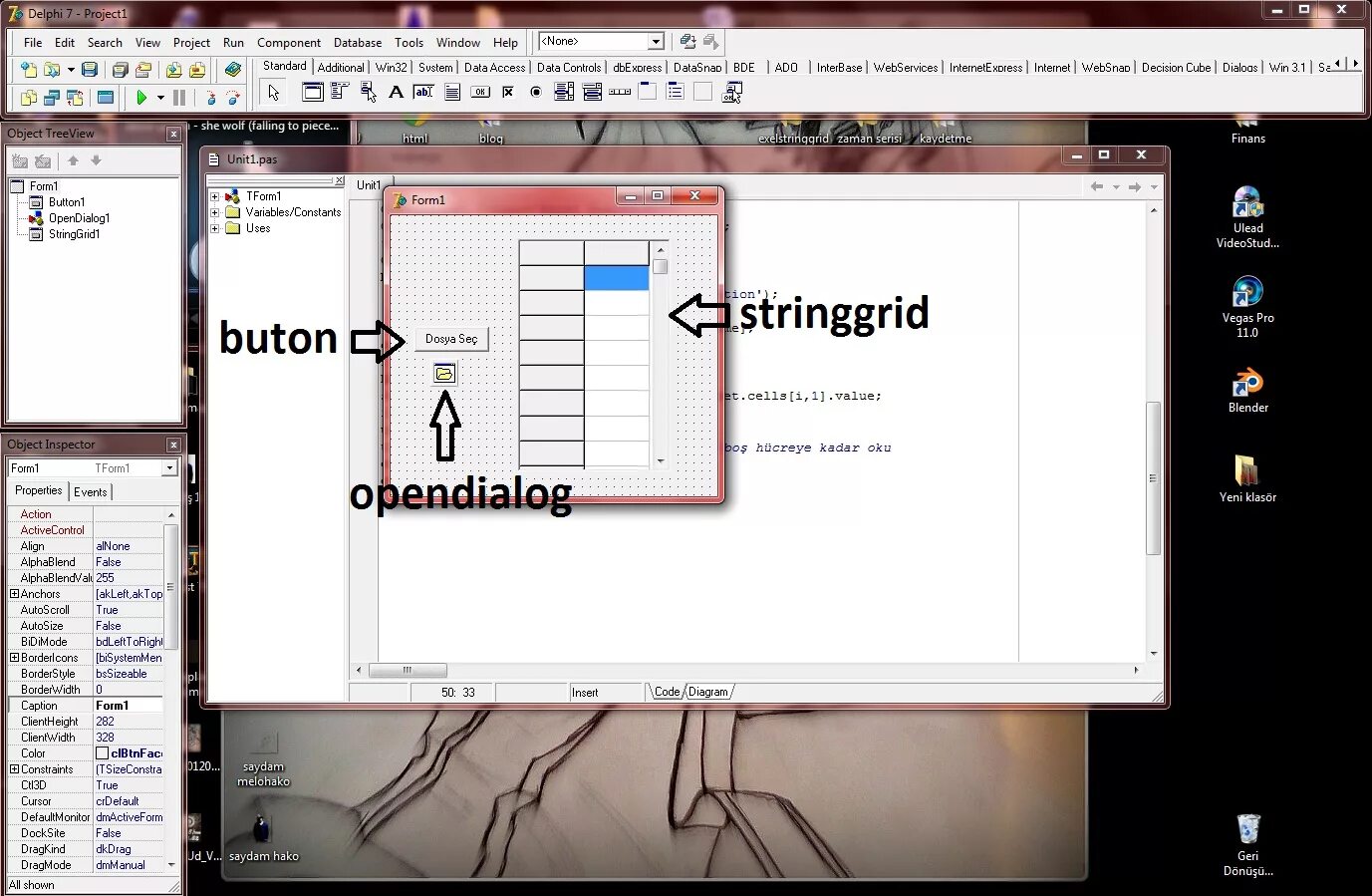 Delphi tstringgrid. Stringgrid делфи. стринггрид лазарус. delphi stringgrid многострочный. свойства stringgrid в delphi 10.