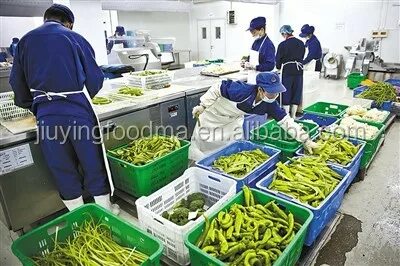 Vegetable processing