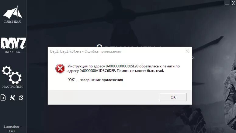 Ошибка DAYZ. Ошибка в Дейзи. DAYZ ошибка 0x00040004. Ошибки в дейз.
