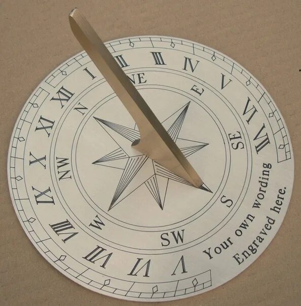 Make your own sundial