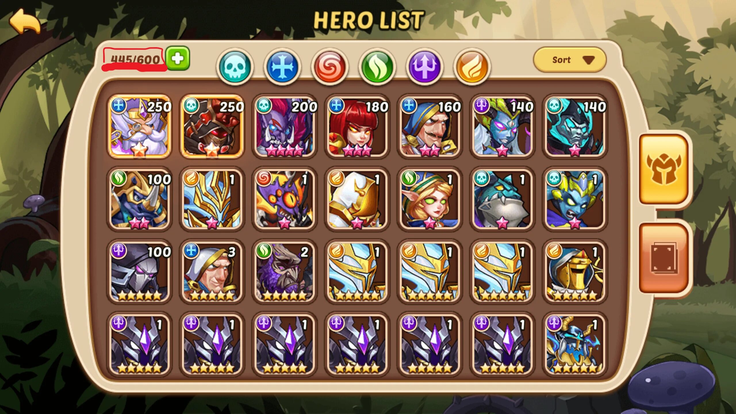 Idle игры на андроид. Стихии idle heroes. идол хероес. лига ледяной короны idle heroes. idle heroes бад герой.