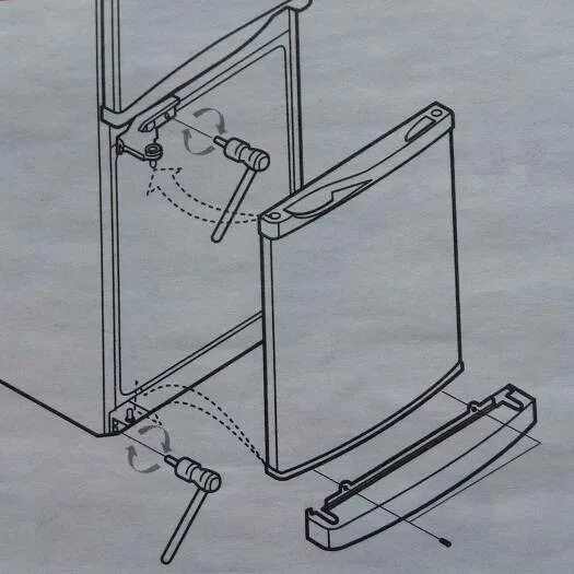Как отрегулировать дверь холодильника. Перевесить дверь холодильника Индезит. Холодильник Электролюкс двухкамерный перевесить дверь холодильника. Перевесить дверь холодильника Электролюкс.