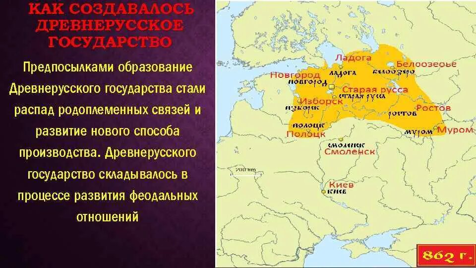 На какой территории было создано древнерусское