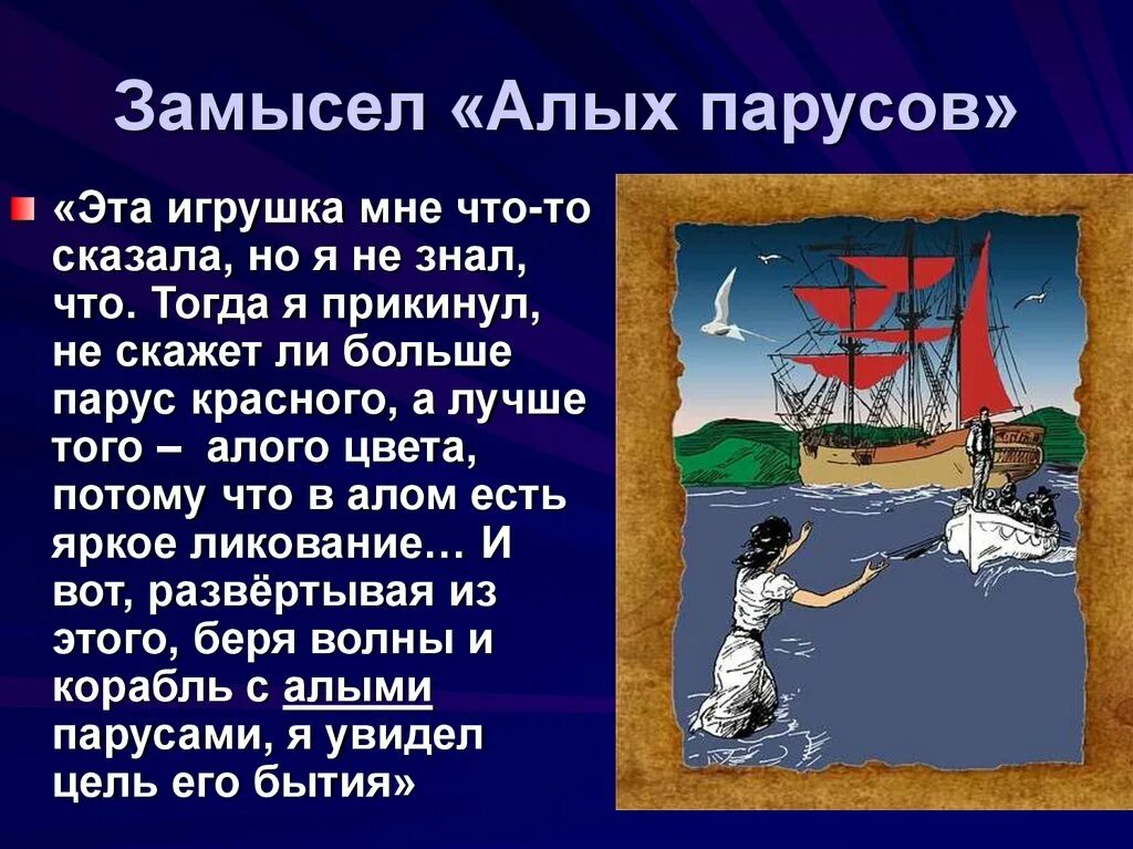 Содержание первой главы алые паруса. Алые паруса Грин презентация. А. Грин "Алые паруса". Грей Алые паруса.