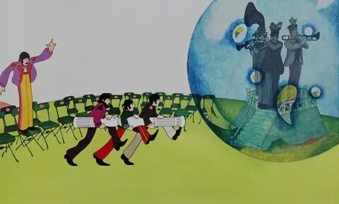 Желтый подводная лодка 1968
