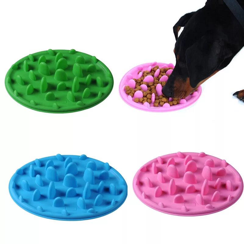 Silicone Pet Feeder. Миска Антиглотай для собак. Дозатор для корма. Миски для медленного кормления собак. Медленное кормление собаки