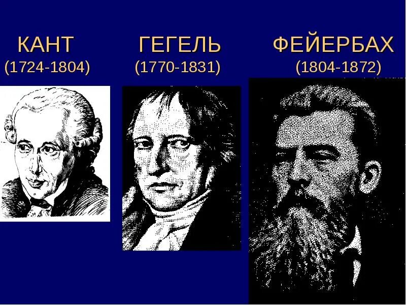 Классическая философия 19 века. Канта Маркс Гегель Фейербах. Кант и Гегель. Кант философ. Немецкая классическая философия кант Гегель Фейербах.