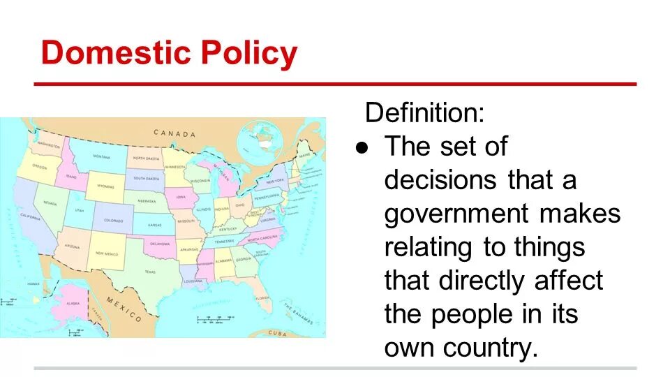 Domestic Policy. Domestic and Foreign Policy of the State. Domestic Policy of the United States of America. Domestic Policy Challenges.