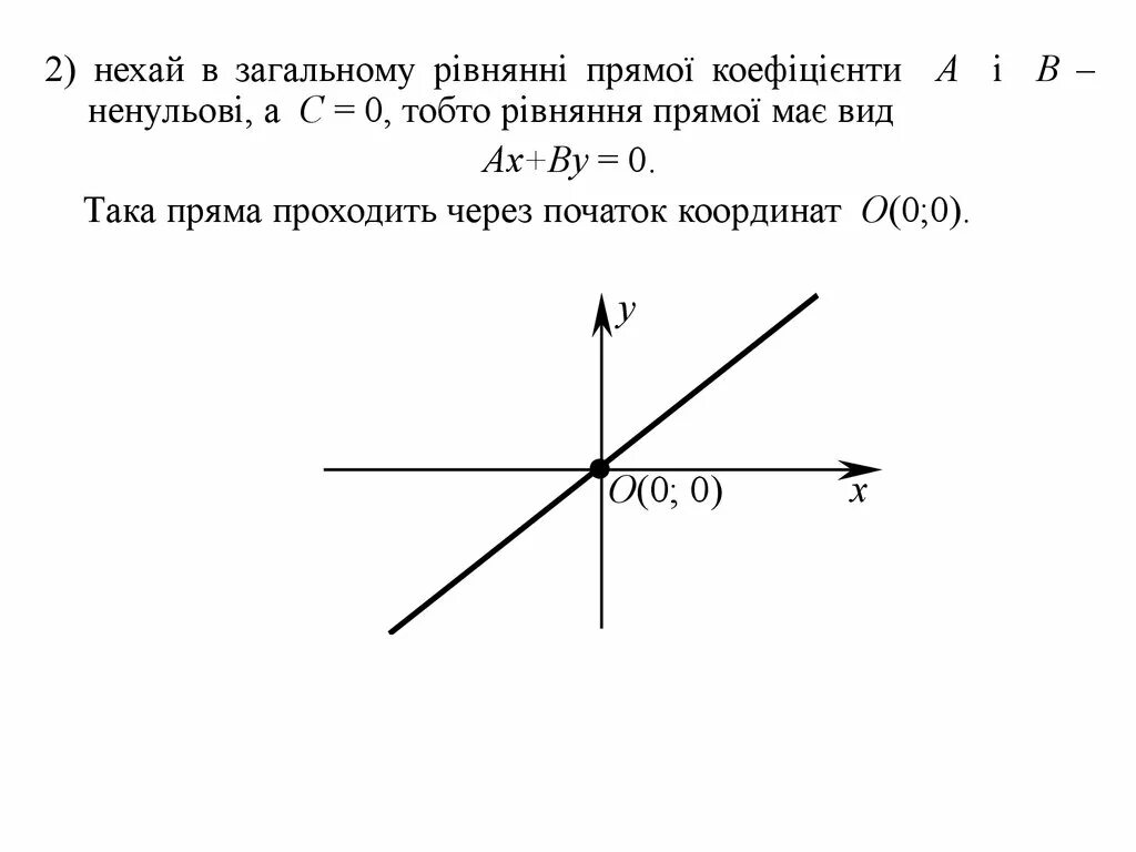 Уравнение прямой через начало координат. 2. Запишите уравнение прямой, проходящей через начало координат.. Уравнение прямой проходящей через начало координат и точку. Уравнение прямой не проходящей через начало координат. Начало координат имеет координаты 0 0