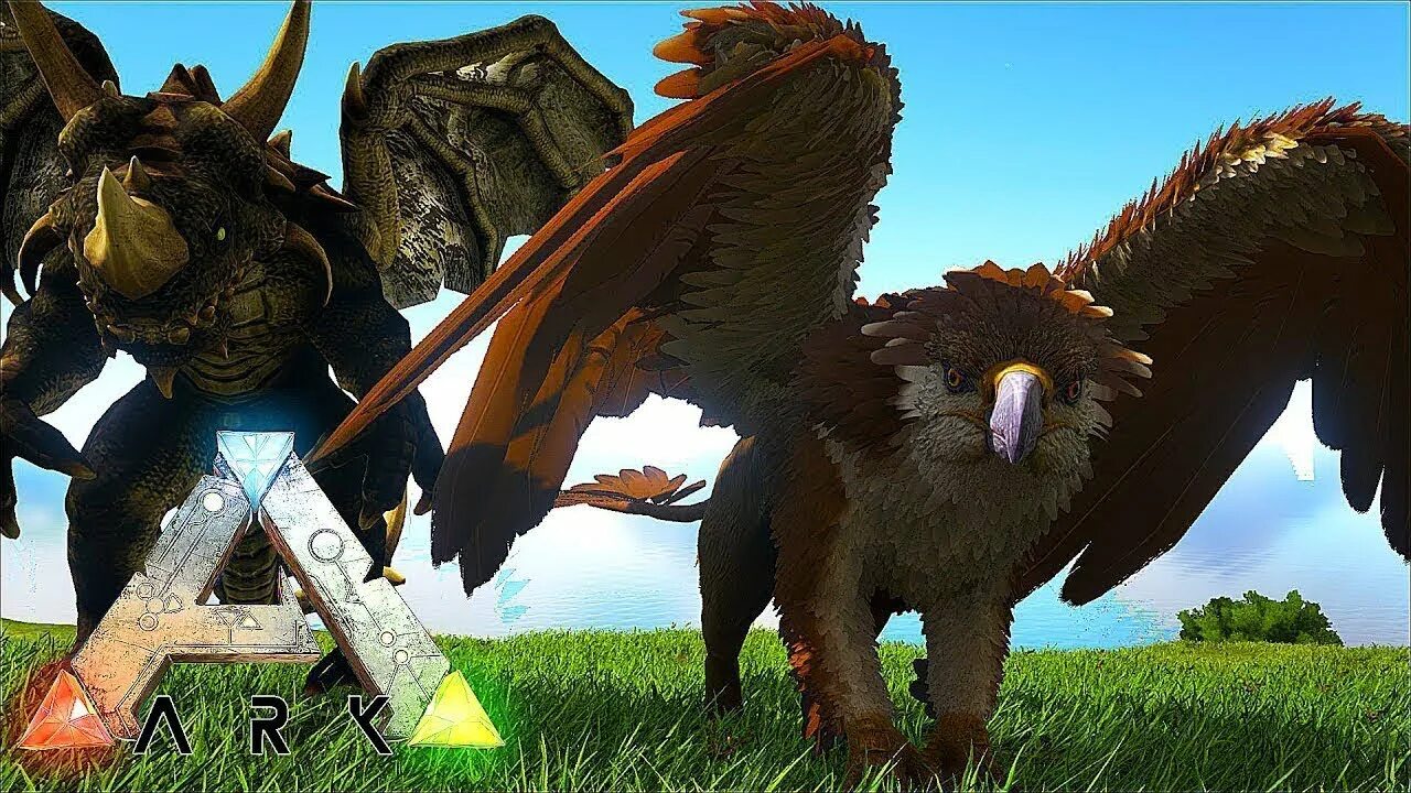 Грифон арк досье. Грифон арк рагнарок. Королевский грифон арк. Survival evolved грифон. Арк сурвайвал арт.