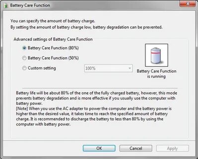 Battery care