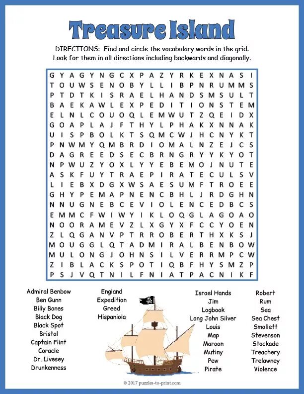Number word search. Pirate wordsearch worksheet. treasure island worksheets. treasure island задание по английскому. island worksheets.