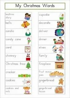 Wordwall christmas vocabulary