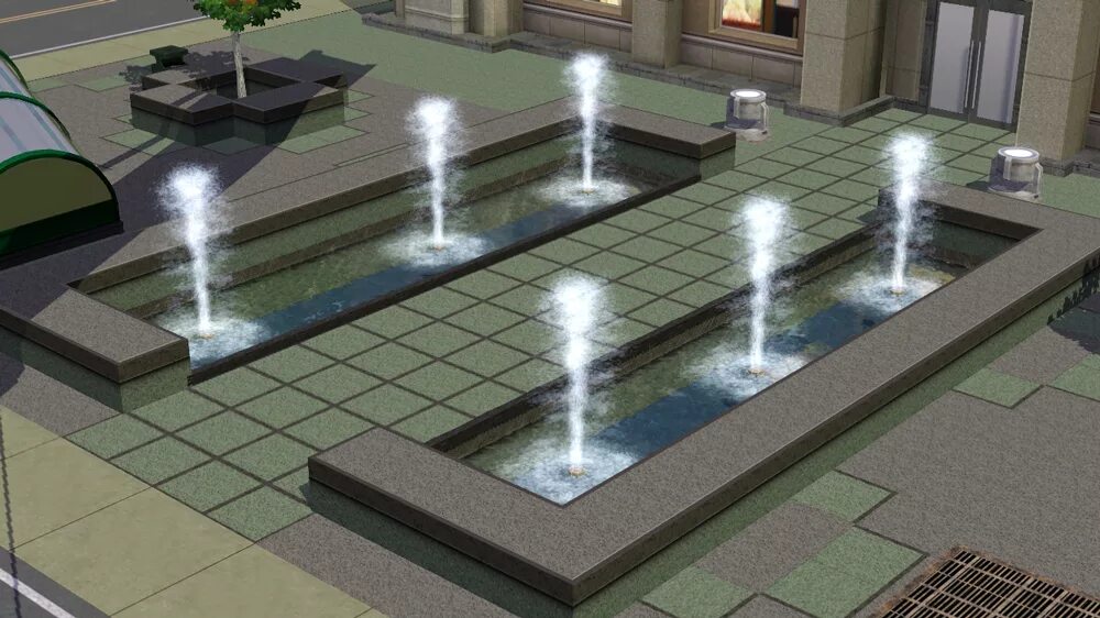 Фонтан симс 3. Фонтан симс 4. Фонтан молодости симс 3. SIMS 4 Fountain.