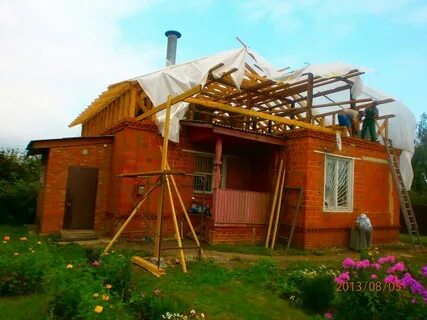 Крыша дачи своими руками