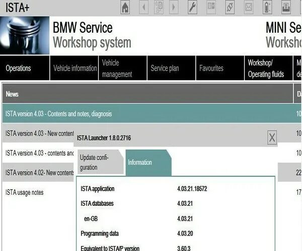 Программа диагностики бмв. Ista p bmw. ista/d (rheingold). программа ista bmw. программа рейнгольд для бмв.