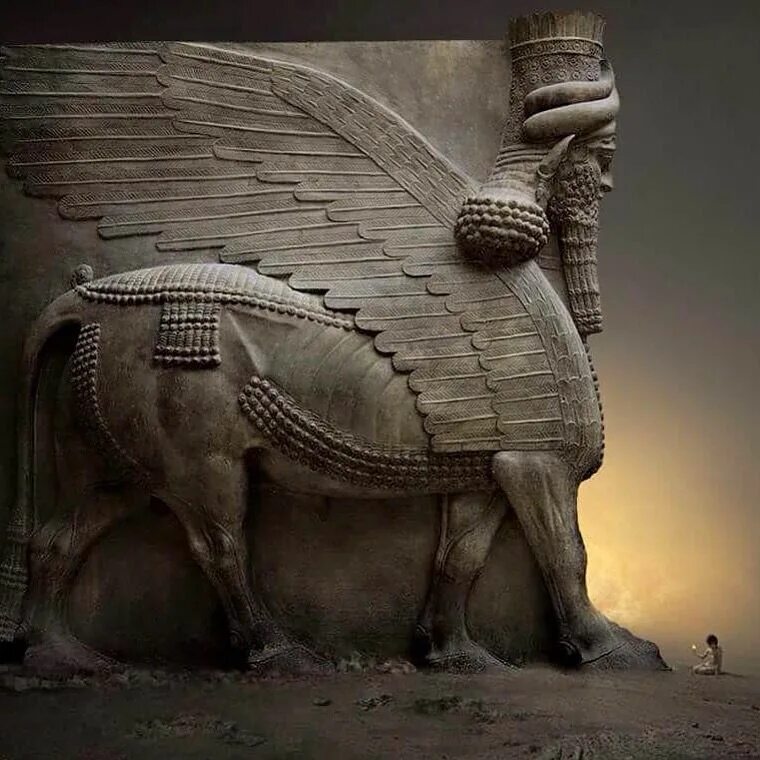 Крылатый бык. Шеду Ассирия скульптура. Шеду Месопотамия. Керубы Ассирия. Шеду шумеры.
