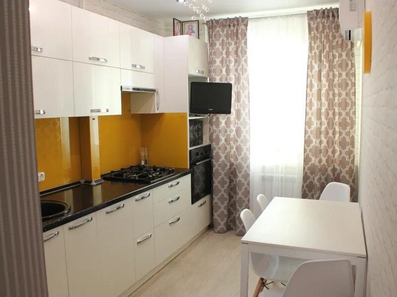 Кухня 7 кв м панельный дом. Кухни 9.7 кв м ленинградка. кухня 9 квадратов. кухня 9 кв метров. реальные интерьеры кухни 9 кв.
