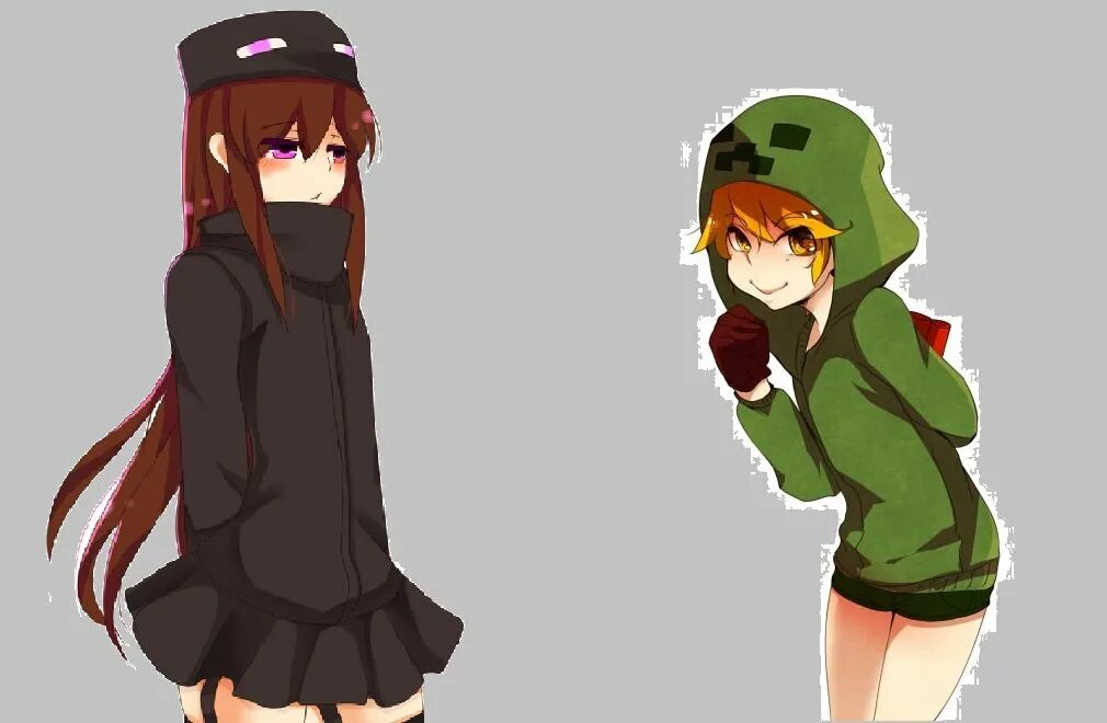 эндермен тян. майнкрафт mob talker скелет. Mob talker мобы. майнкрафт мобы тянки. аниме майнкрафт эндермен аниме.