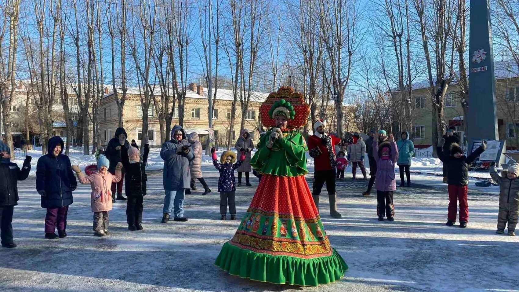 Масленичный поезд