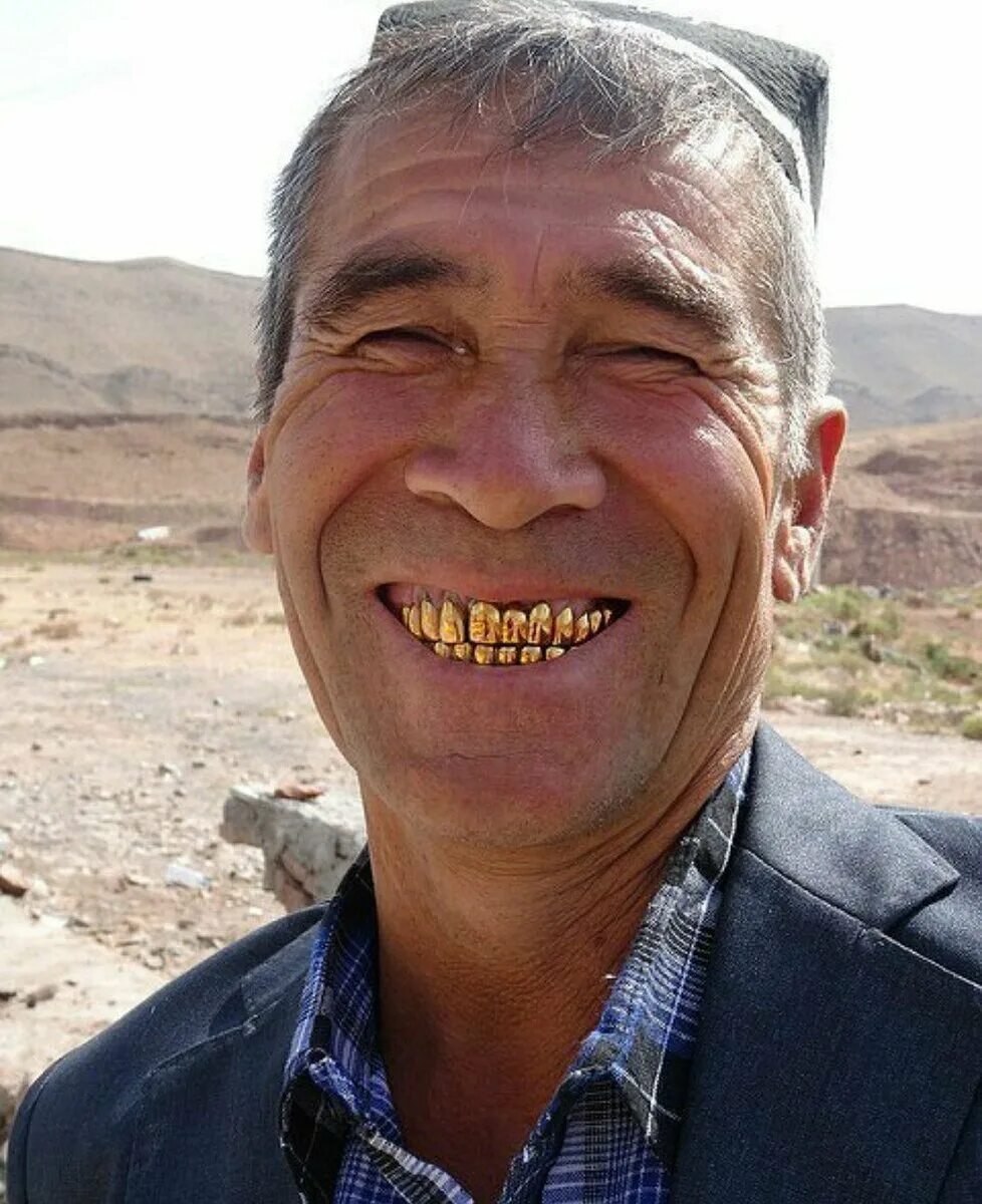 Лицо узбека