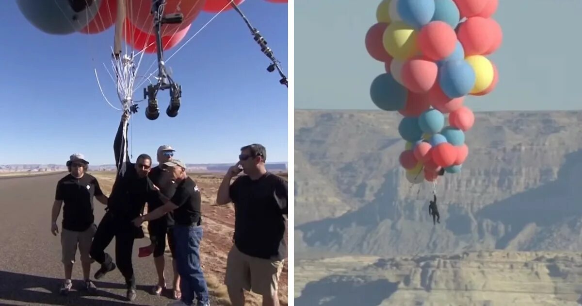 Застряли на высоте на воздушном шаре. Дэвид Блейн на шарах. Дэвид Блейн на воздушных шарах. Воздушный шар с людьми. Хасбик воздушные шары.