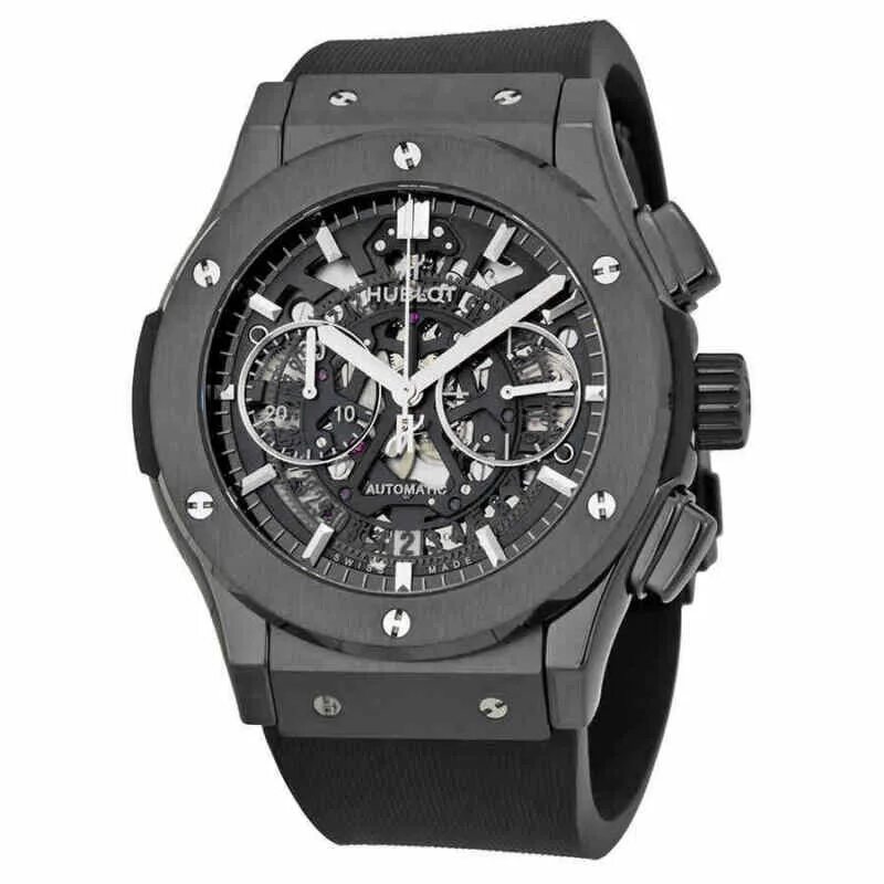 Час хублот. Hublot classic fusion chronograph black magic. hublot classic fusion aerofusion. hublot classic fusion black magic 44 мм. часы hublot classic fusion black magic.