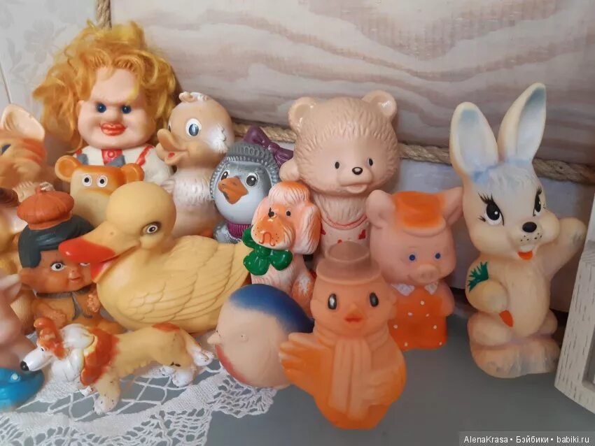 Резиновые игрушки из СССР. в дар (Новодвинск, Архангельск). Дарудар