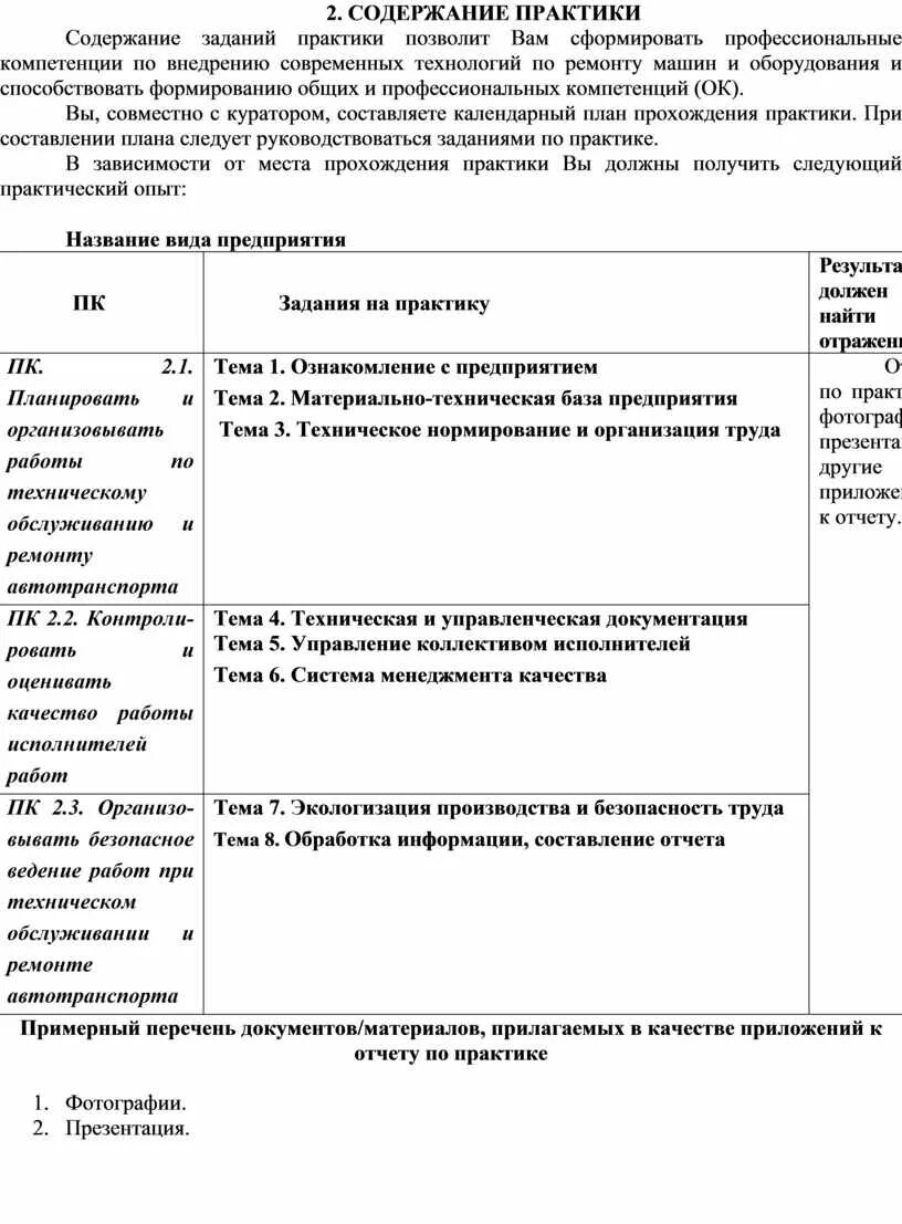 Содержание практики. Организация работы коллектива исполнителей на предприятии. План содержания деятельности коллектива исполнителей. 1. Основы организации работы коллектива исполнителей..