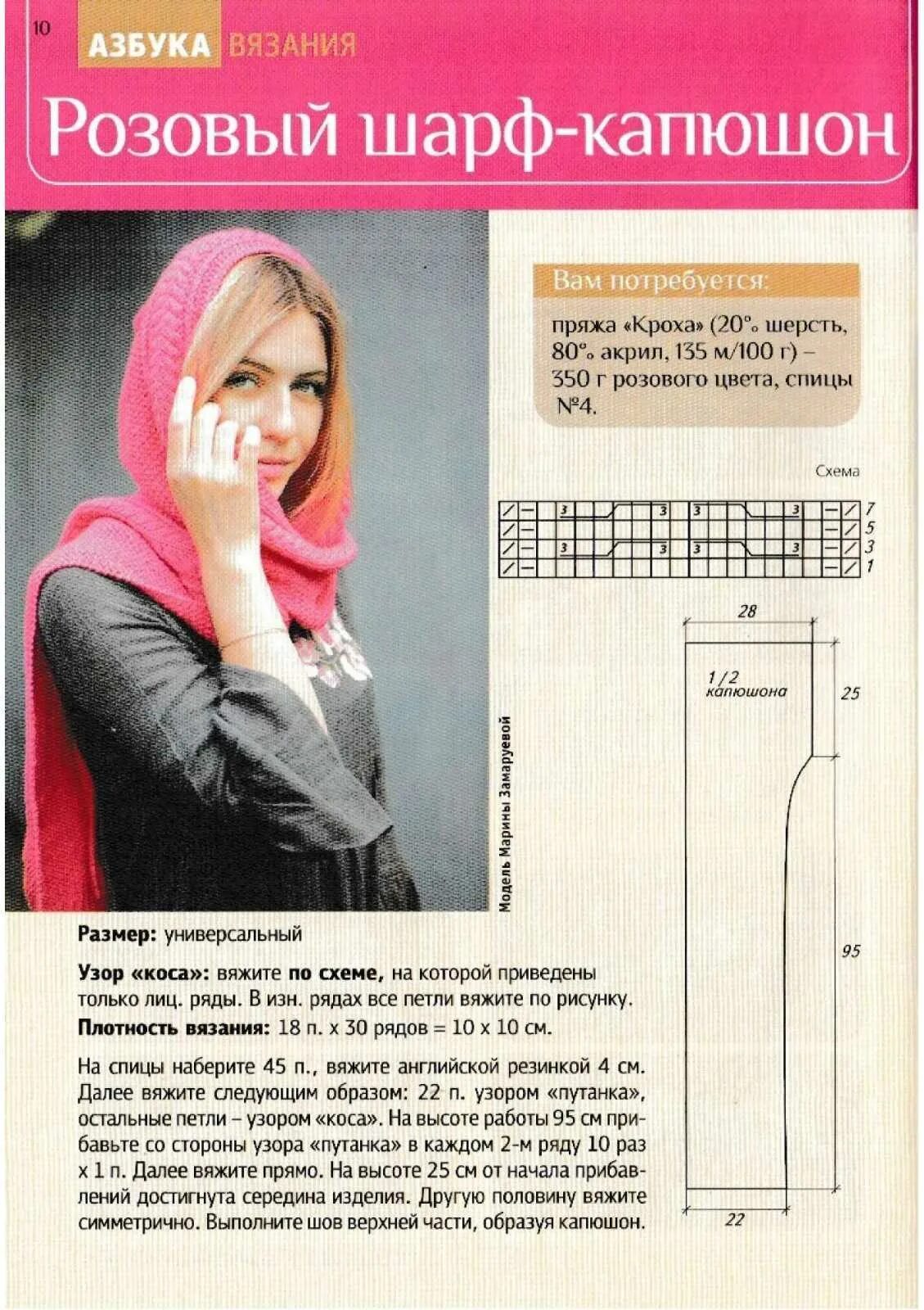 Капюшон вяжем описание. Шарф-капюшон крючком схема вязания для начинающих. шарф капюшон схема вязания. схема вязания капора спицами для женщин. шарф-капюшон спицами схемы и описание.