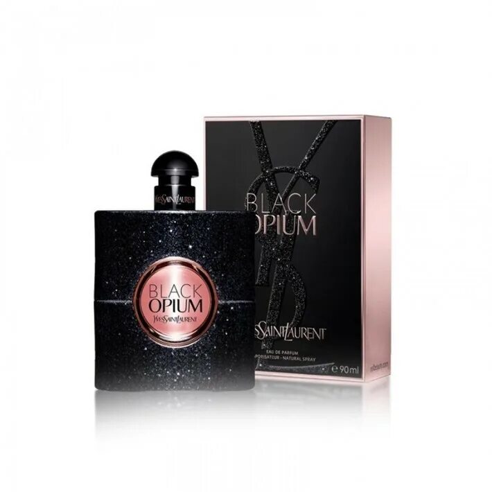 Ив сен лоран черный. Yves Saint Laurent Black Opium парфюмерная вода 90 мл. Ив сен Лоран духи Блэк опиум. Ив сен Лоран Парфюм опиум. Духи Блэк опиум YSL.