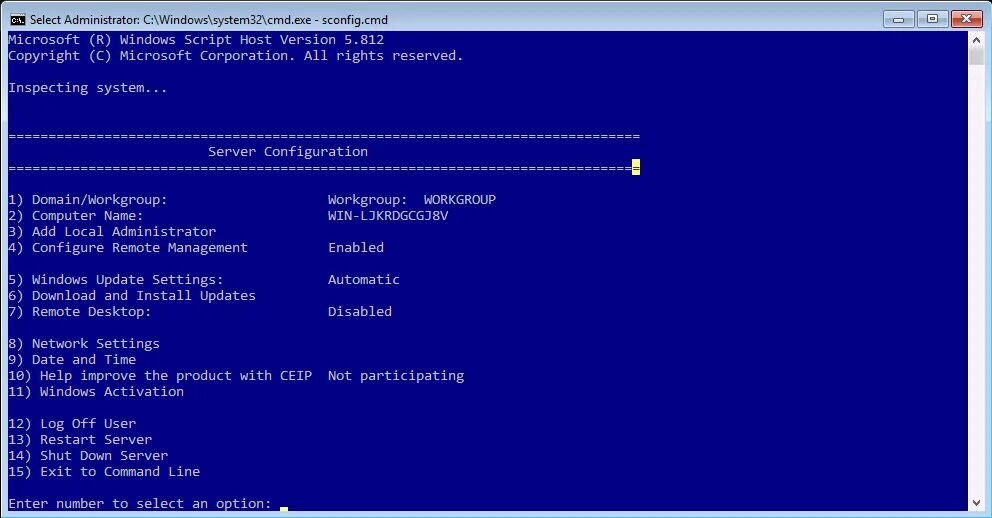 Активация windows server командная строка. Виндовс сервер 2016. сервер ms windows - роль ad. адрес wins-сервера. утилита hostname.