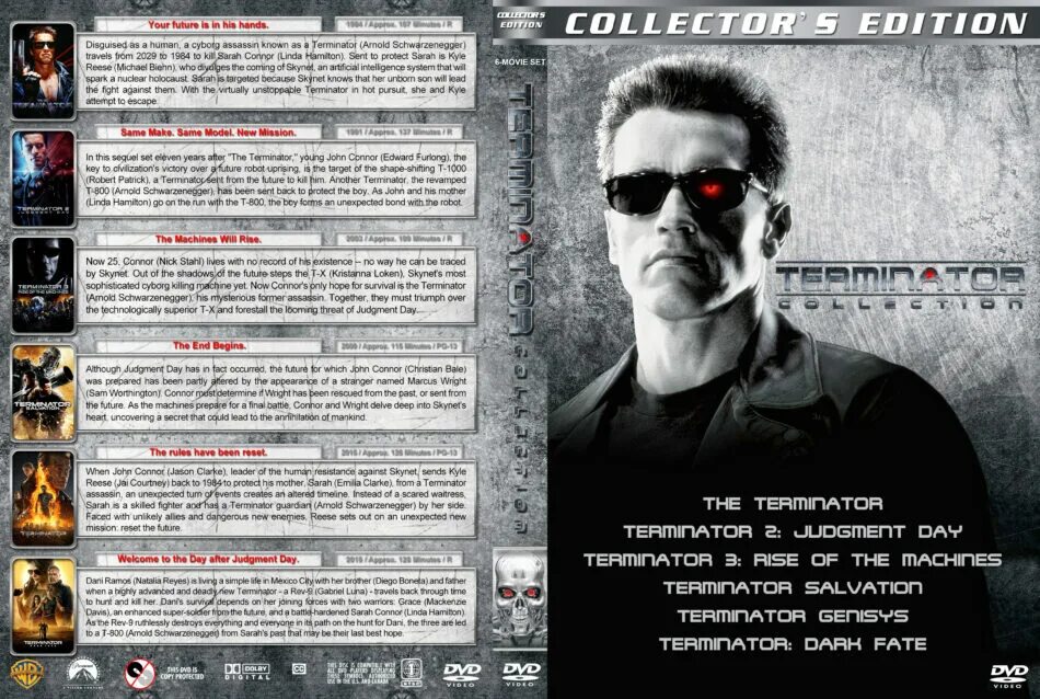 Терминатор 2 двд обложка. Двд диск Терминатор 2 3 коллекция. Терминатор DVD collection. Терминатор (DVD). Сколько частей терминатора по порядку