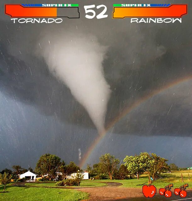 Tornado v. Радужное торнадо. hurricane vs tornado. торнадо vs накра 17. борьба торнадо и радуги.