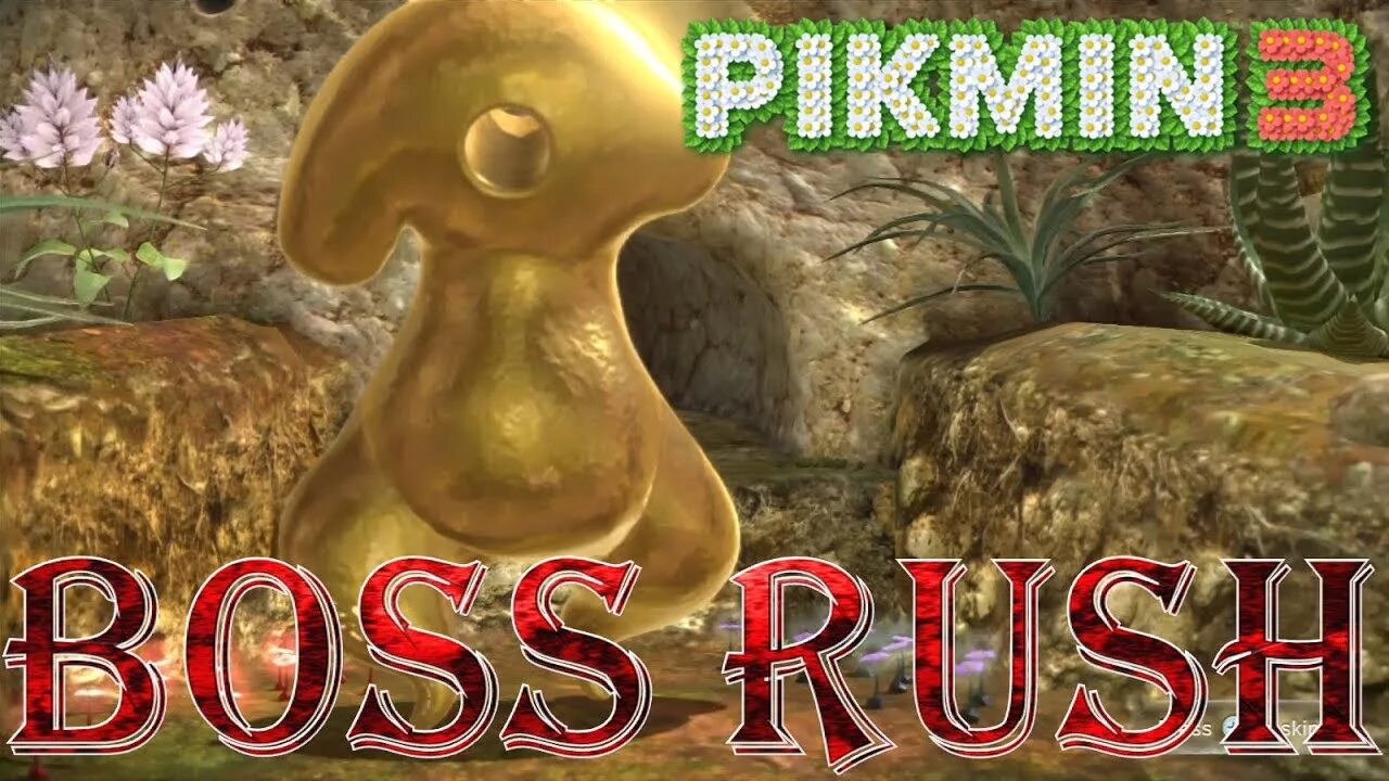 Как пройти босс раш. Pikmin 3 боссы. pikmin клубнеголов. pikmin 3 all bosses. pikmin 2 все боссы.