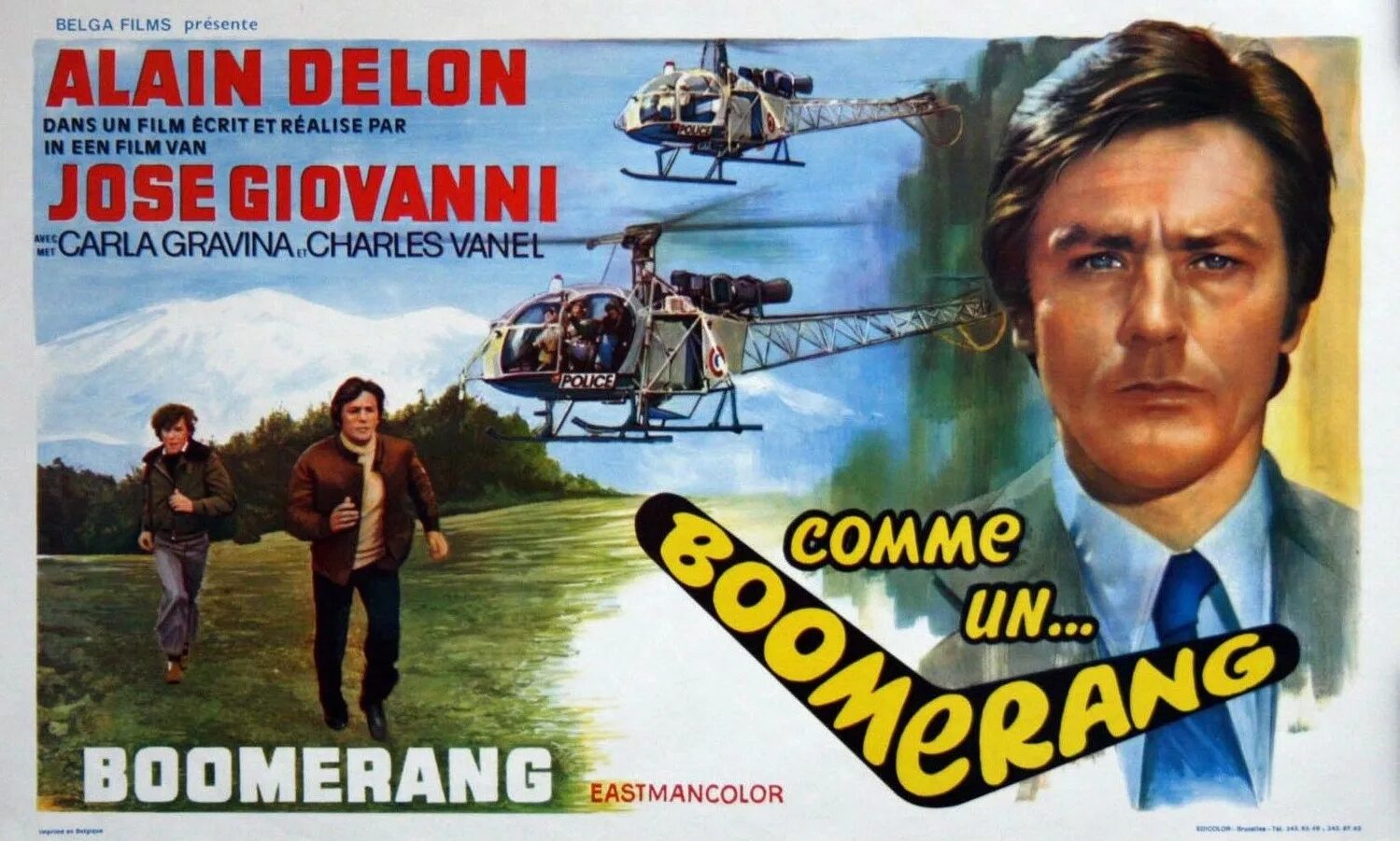 Как бумеранг 1976. Comme un boomerang 1976.