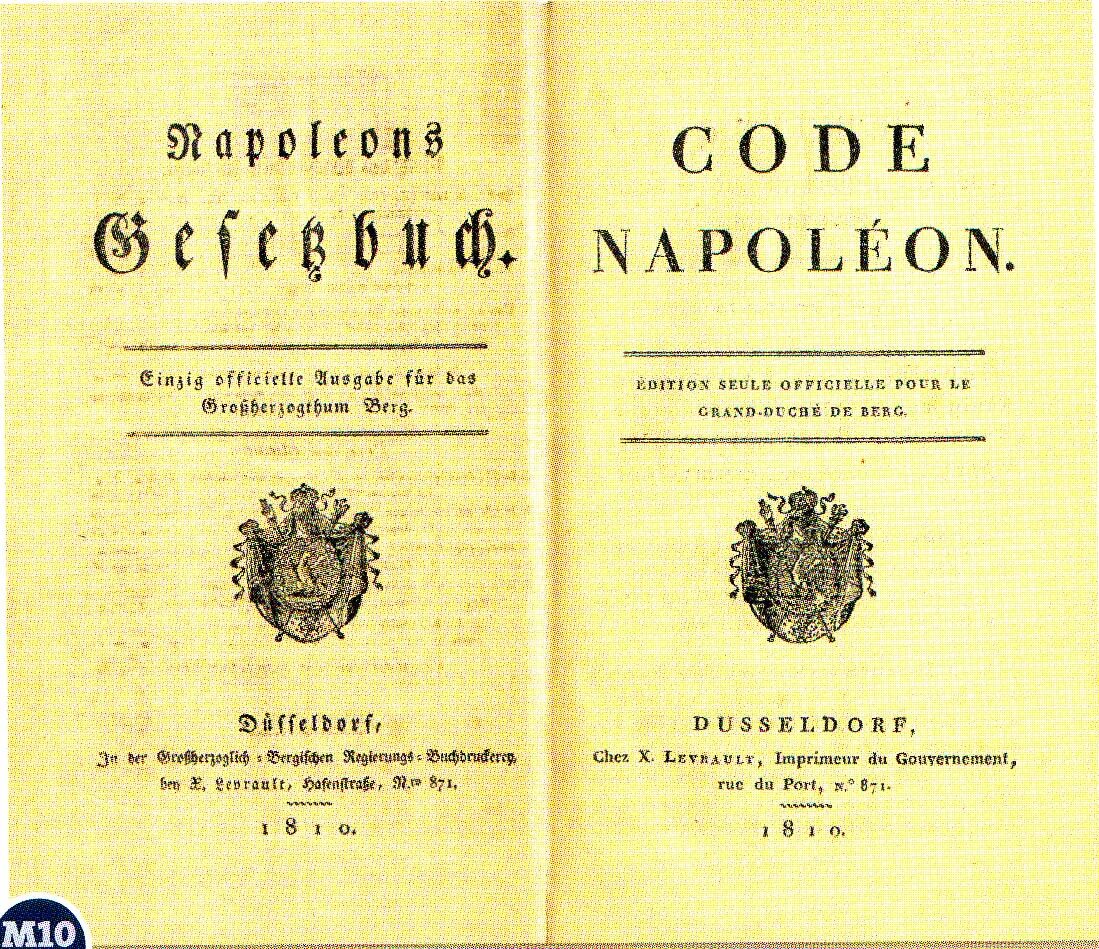 Кодексы нового времени. Уголовный кодекс Наполеона 1810. ГК Франции кодекс Наполеона. Гражданский кодекс Наполеона. Кодексы Наполеона Бонапарта.