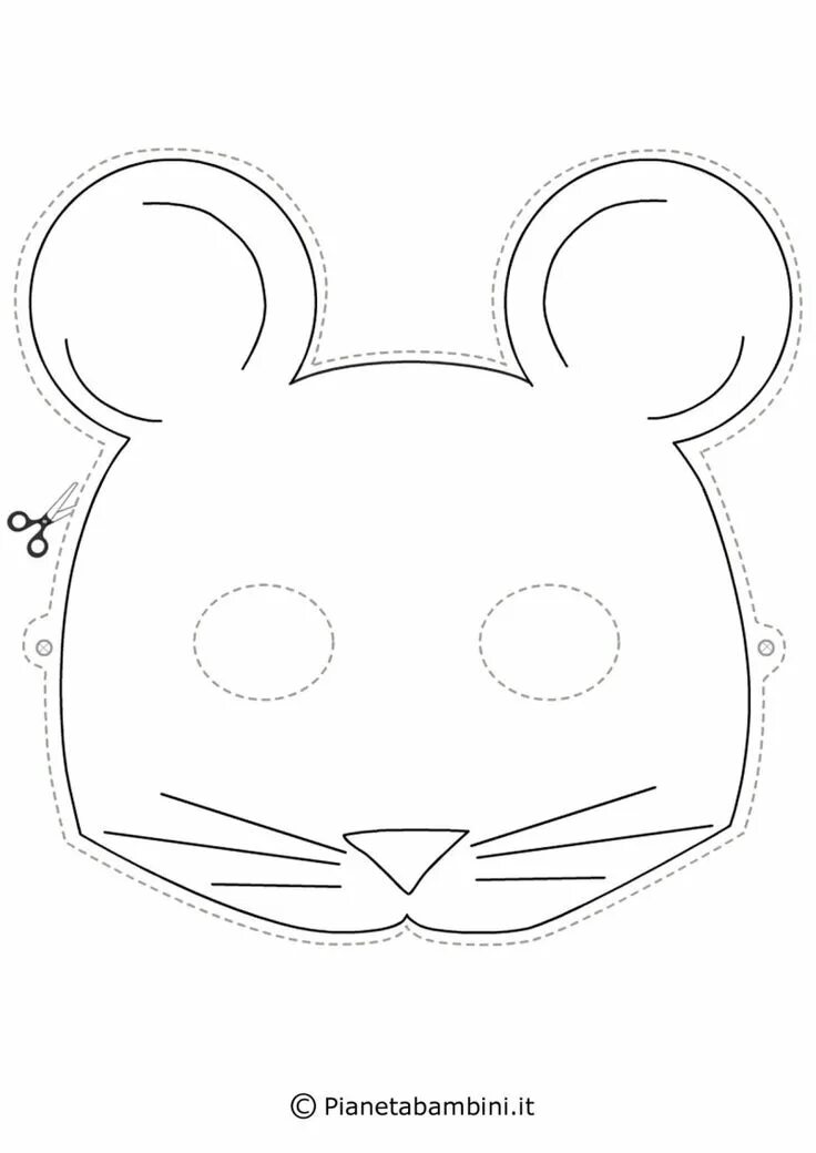 Шаблон мышек для вырезания из бумаги Vystrihovačky ✄ Album používateľky mery333 Foto 207 All craft, Crafts, Paper