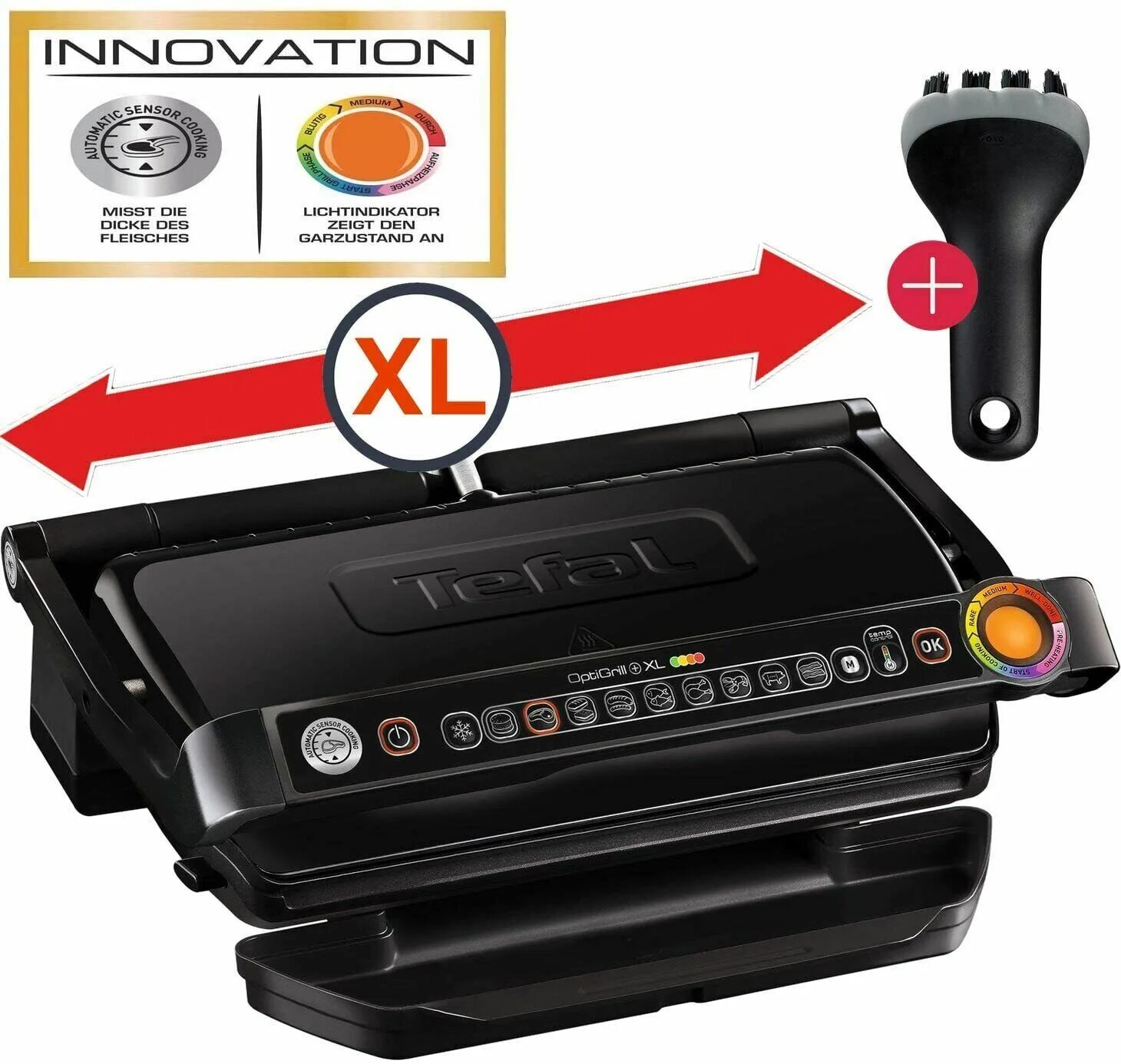 Тефаль оптигриль плюс. Tefal Optigrill+ XL. Гриль Tefal gc730d34 Optigrill+ Smart. Tefal Optigrill+ xa724810 подставка.