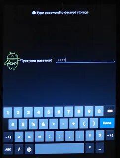 Type password